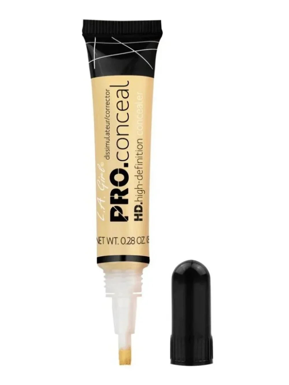 Lot of 2 LA Girl HD Pro High-definition Concealer - GC995 Light Yellow
